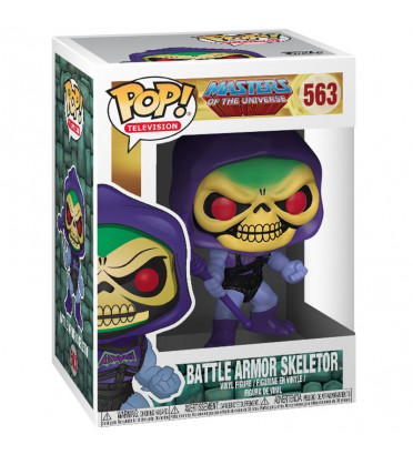 SKELETOR AVEC ARMURE / LES MAITRES DE L&#039;UNIVERS / FIGURINE FUNKO POP