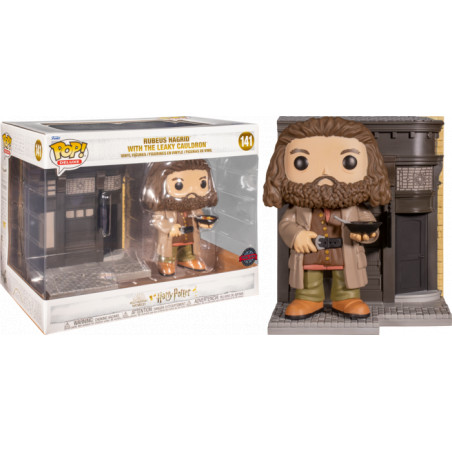 DIAGON ALLEY HAGRID WITH THE LEAKY CAULDRON / HARRY POTTER / FIGURINE FUNKO POP / EXCLUSIVE SPECIAL EDITION