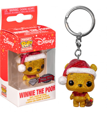 HOLIDAY WINNIE THE POOH / WINNIE L'OURSON / FUNKO POCKET POP / EXCLUSIVE SPECIAL EDITION / DIAMOND