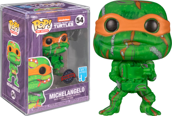 Funko pop ninja turtles michelangelo shop
