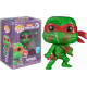 RAPHEL ARTIST WITH POP PROTECTOR / LES TORTUES NINJA / FIGURINE FUNKO POP / EXCLUSIVE SPECIAL EDITION