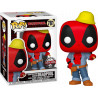 CONSTRUCTION WORKER DEADPOOL / DEADPOOL / FIGURINE FUNKO POP / EXCLUSIVE SPECIAL EDITION