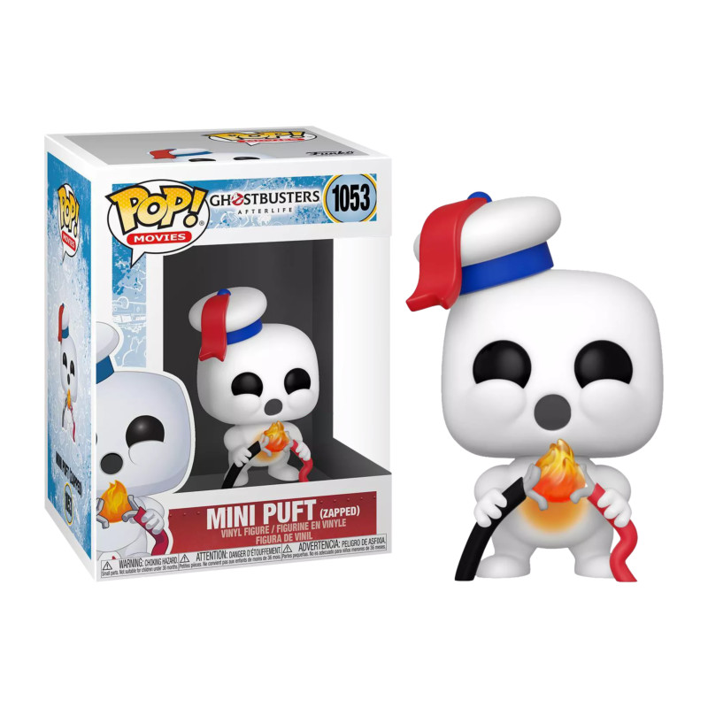 MINI PUFT ZAPPED / GHOSTBUSTERS AFTERLIFE / FIGURINE FUNKO POP / EXCLUSIVE SPECIAL EDITION