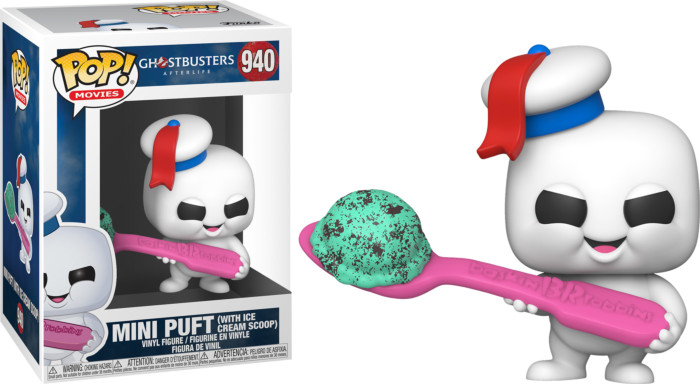 Figurine Mini Puft With Ice Cream Scoop / Ghostbusters Afterlife