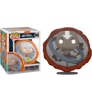 AANG AVATAR STATE OVERSIZED / AVATAR NICKELODEON / FIGURINE FUNKO POP / EXCLUSIVE SPECIAL EDITION / GITD