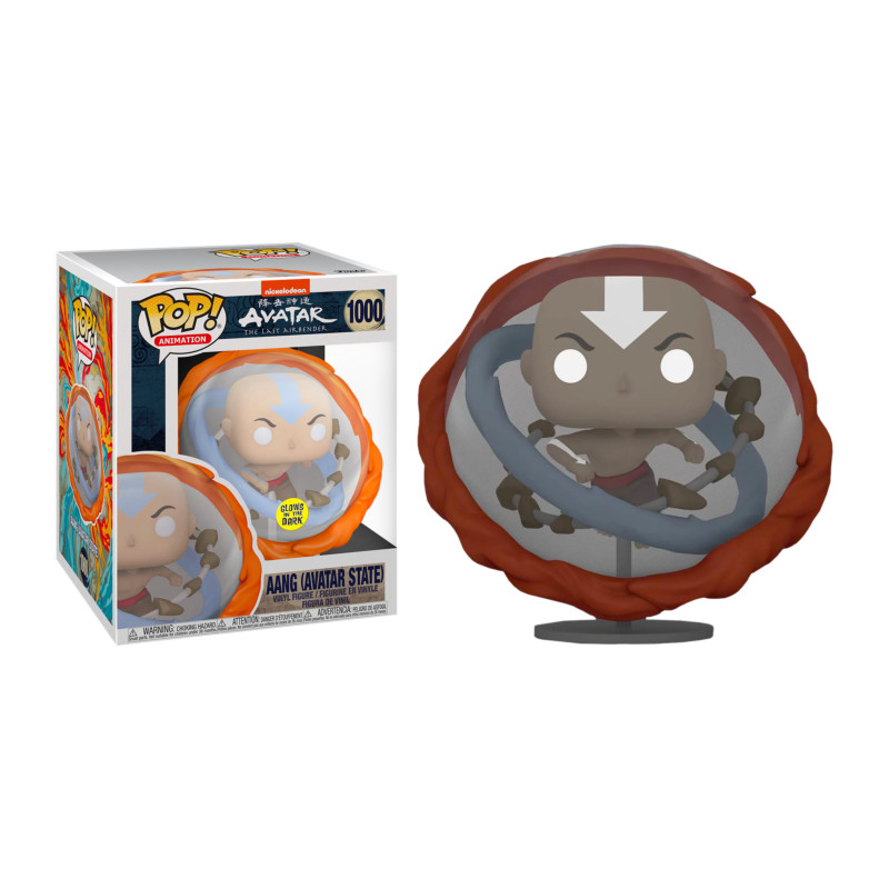 AANG AVATAR STATE OVERSIZED / AVATAR NICKELODEON / FIGURINE FUNKO POP / EXCLUSIVE SPECIAL EDITION / GITD