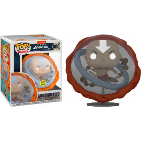 AANG AVATAR STATE OVERSIZED / AVATAR NICKELODEON / FIGURINE FUNKO POP / EXCLUSIVE SPECIAL EDITION / GITD