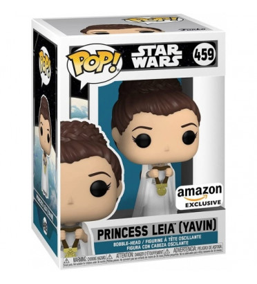 PRINCESS LEIA YAVIN / STAR WARS / FIGURINE FUNKO POP / EXCLUSIVE AMAZON