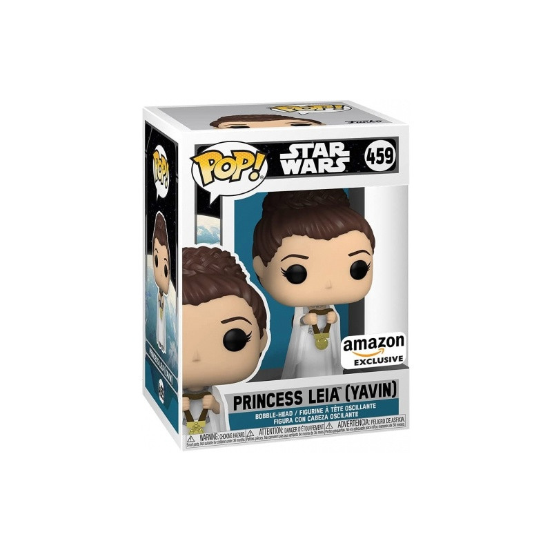 PRINCESS LEIA YAVIN / STAR WARS / FIGURINE FUNKO POP / EXCLUSIVE AMAZON