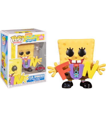 FUN SPONGEBOB / BOB LEPONGE / FIGURINE FUNKO POP / EXCLUSIVE SPECIAL EDITION FUN SPONGEBOB / BOB LEPONGE / FIGURINE FUNKO POP / EXCLUSIVE SPECIAL EDITION