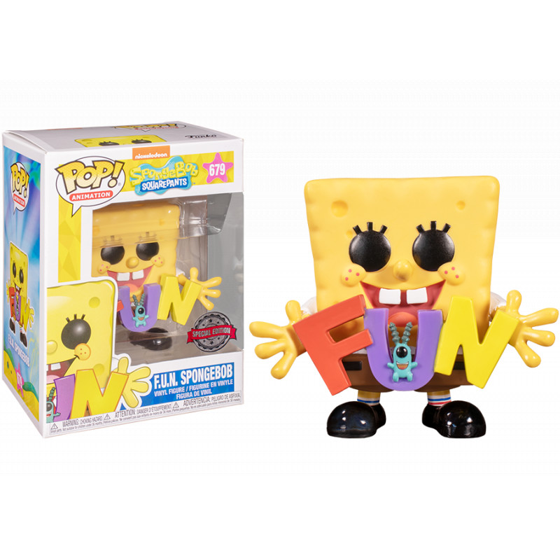 FUN SPONGEBOB / BOB LEPONGE / FIGURINE FUNKO POP / EXCLUSIVE SPECIAL EDITION