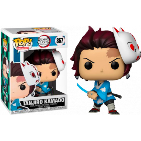 TANJIRO KAMADO WITH MASK / DEMON SLAYER / FIGURINE FUNKO POP / EXCLUSIVE SPECIAL EDITION