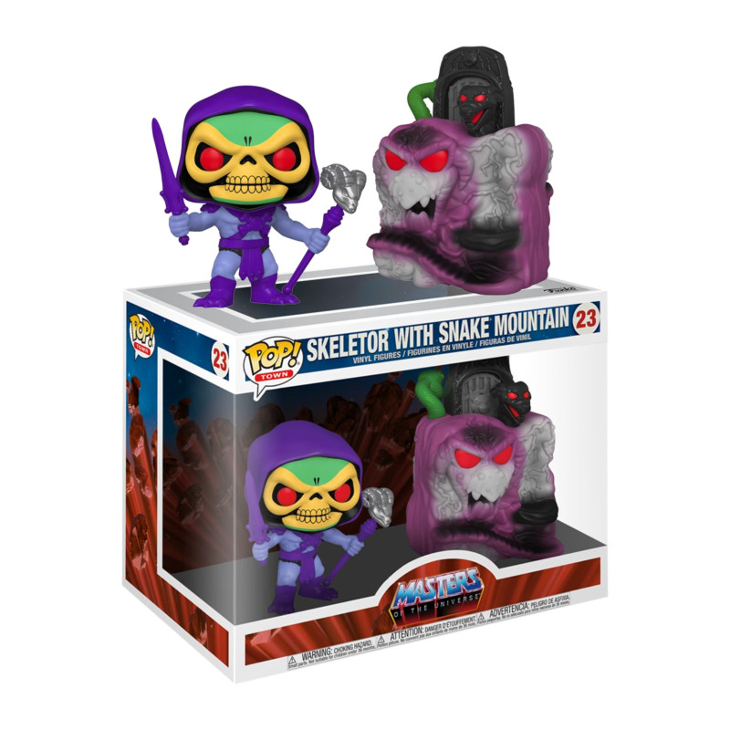 SKELETOR WITH SNAKE MOUNTAIN / LES MAITRES DE LUNIVERS / FIGURINE FUNKO POP