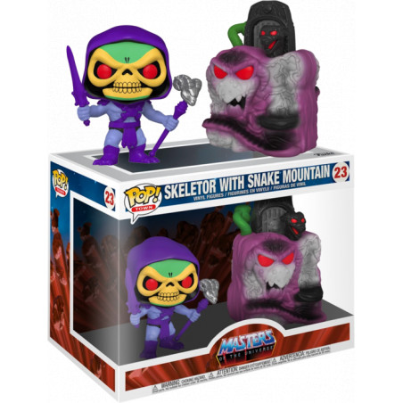 SKELETOR WITH SNAKE MOUNTAIN / LES MAITRES DE L'UNIVERS / FIGURINE FUNKO POP