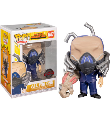 ALL FOR ONE CHARGED / MY HERO ACADEMIA / FIGURINE FUNKO POP / EXCLUSIVE SPECIAL EDITION ALL FOR ONE CHARGED / MY HERO ACADEMIA / FIGURINE FUNKO POP / EXCLUSIVE SPECIAL EDITION