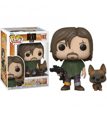 DARYL DIXON WITH DOG / THE WALKING DEAD / FIGURINE FUNKO POP