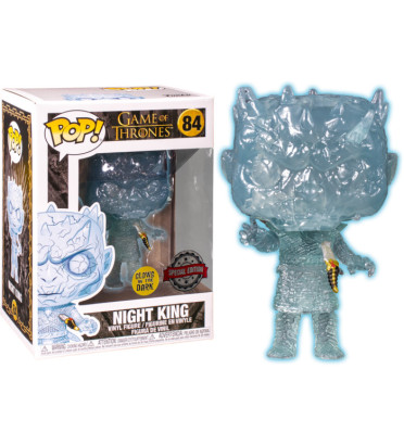 NIGHT KING WITH DAGGER / GAME OF THRONES / FIGURINE FUNKO POP / EXCLUSIVE SPECIAL EDITION / GITD NIGHT KING WITH DAGGER / GAME OF THRONES / FIGURINE FUNKO POP / EXCLUSIVE SPECIAL EDITION / GITD