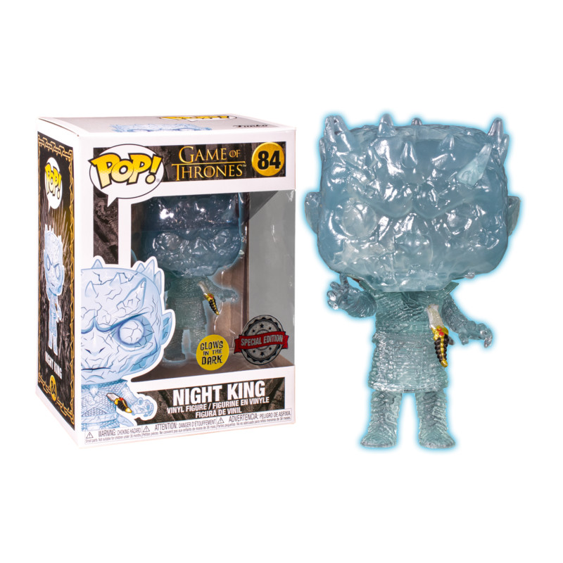 NIGHT KING WITH DAGGER / GAME OF THRONES / FIGURINE FUNKO POP / EXCLUSIVE SPECIAL EDITION / GITD
