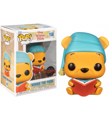 WINNIE THE POOH READING / WINNIE LOURSON / FIGURINE FUNKO POP / EXCLUSIVE SPECIAL EDITION