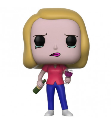 BETH AVEC UN VERRE DE VIN / RICK ET MORTY / FIGURINE FUNKO POP