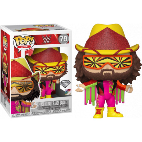 MACHO MAN RANDY SAVAGE / WWE / FIGURINE FUNKO POP / EXCLUSIVE SPECIAL EDITION / DIAMOND