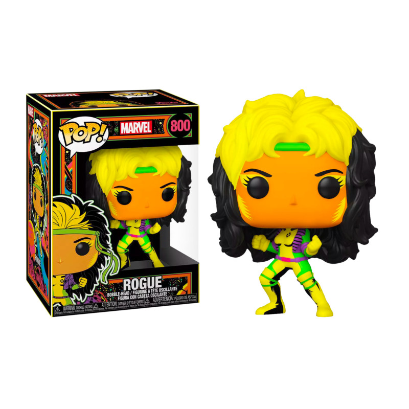 ROGUE / BLACK LIGHT / FIGURINE FUNKO POP / EXCLUSIVE SPECIAL EDITION