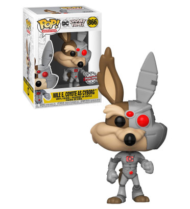 WILE E. COYOTE AS CYBORG / LOONEY TUNES / FIGURINE FUNKO POP / EXCLUSIVE SPECIAL EDITION WILE E. COYOTE AS CYBORG / LOONEY TUNES / FIGURINE FUNKO POP / EXCLUSIVE SPECIAL EDITION
