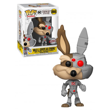 WILE E. COYOTE AS CYBORG / LOONEY TUNES / FIGURINE FUNKO POP / EXCLUSIVE SPECIAL EDITION