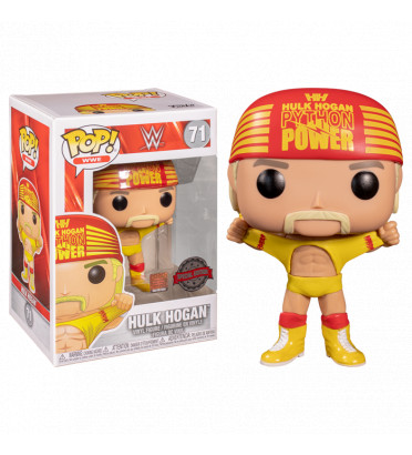 HULK HOGAN / WWE / FIGURINE FUNKO POP / EXCLUSIVE SPECIAL EDITION