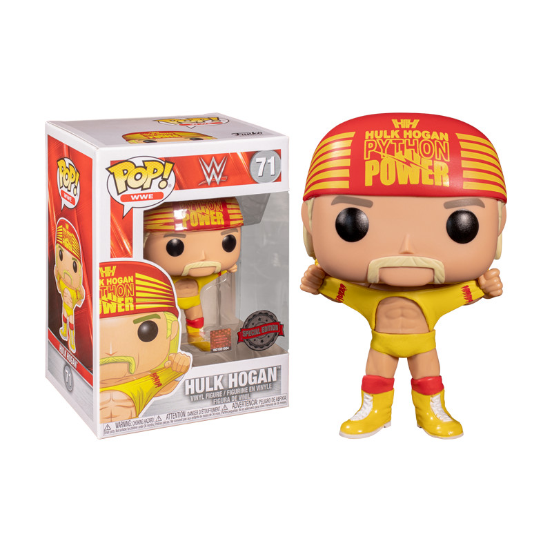 HULK HOGAN / WWE / FIGURINE FUNKO POP / EXCLUSIVE SPECIAL EDITION