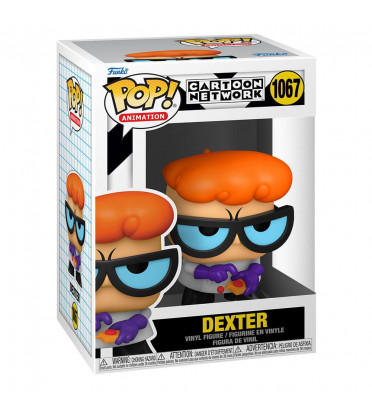 DEXTER WITH REMOTE / CARTOON NETWORK / FIGURINE FUNKO POP