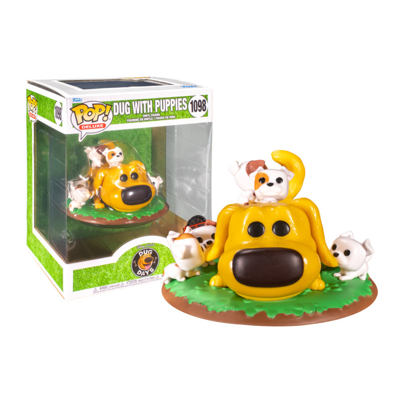 DUG WITH PUPPIES / DUG DAYS / FIGURINE FUNKO POP / EXCLUSIVE SPECIAL EDITION