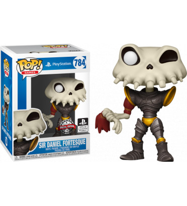 SIR FORTESQUE / PLAYSTATION / FIGURINE FUNKO POP / EXCLUSIVE SPECIAL EDITION