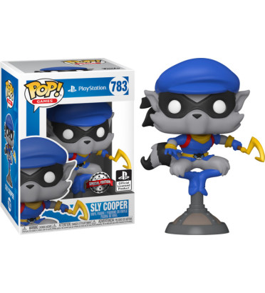 SLY COOPER / PLAYSTATION / FIGURINE FUNKO POP / EXCLUSIVE SPECIAL EDITION SLY COOPER / PLAYSTATION / FIGURINE FUNKO POP / EXCLUSIVE SPECIAL EDITION