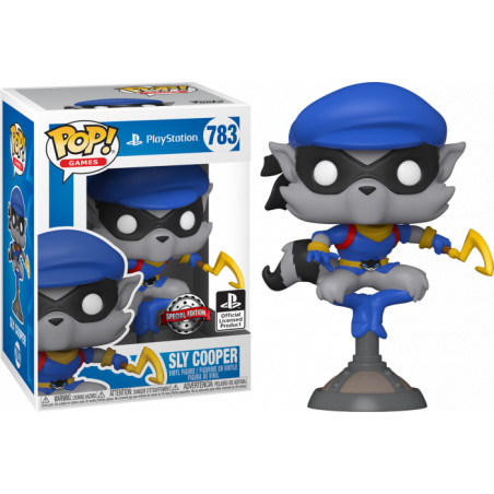 SLY COOPER / PLAYSTATION / FIGURINE FUNKO POP / EXCLUSIVE SPECIAL EDITION