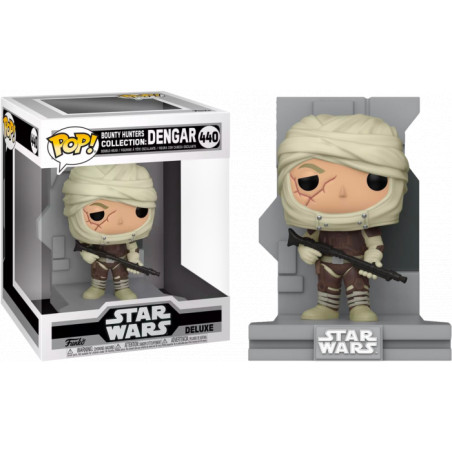 BOUNTY HUNTER DENGAR / STAR WARS / FIGURINE FUNKO POP / EXCLUSIVE SPECIAL EDITION