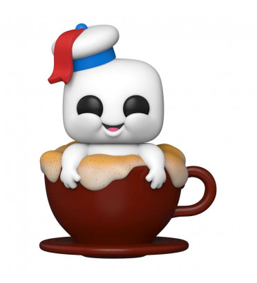 MINI PUFT IN CAPPUCCINO CUP / GHOSTBUSTERS AFTERLIFE / FIGURINE FUNKO POP