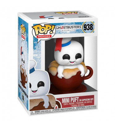 MINI PUFT IN CAPPUCCINO CUP / GHOSTBUSTERS AFTERLIFE / FIGURINE FUNKO POP