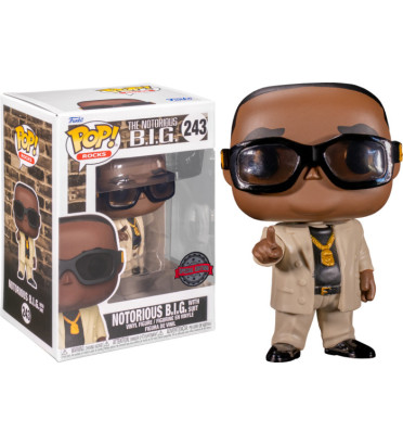 NOTORIOUS BIG WITH SUIT / NOTORIOUS BIG / FIGURINE FUNKO POP / EXCLUSIVE SPECIAL EDITION