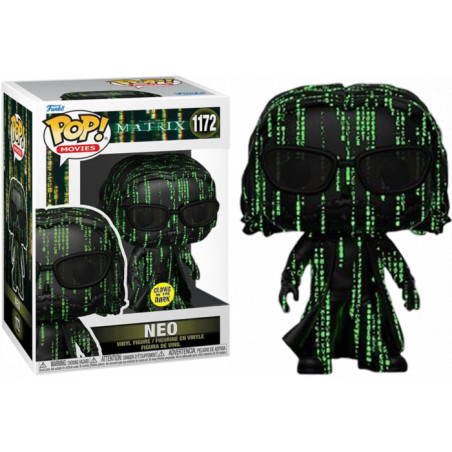 NEO IN THE MATRIX / THE MATRIX RESURRECTIONS / FIGURINE FUNKO POP / EXCLUSIVE SPECIAL EDITION / GITD