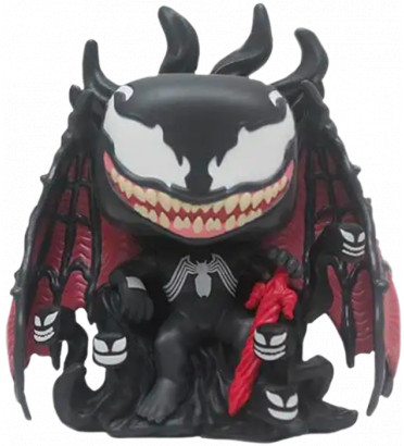 VENOM ON THRONE / VENOM / FIGURINE FUNKO POP / EXCLUSIVE SPECIAL EDITION / GITD