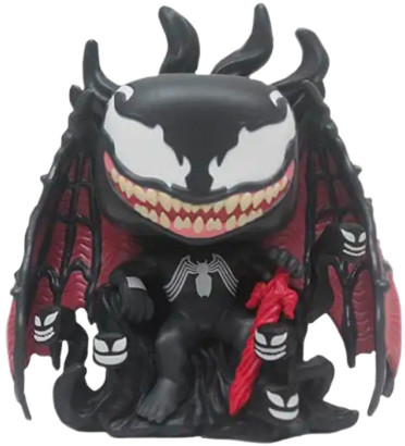 VENOM ON THRONE / VENOM / FIGURINE FUNKO POP / EXCLUSIVE SPECIAL EDITION / GITD
