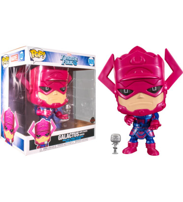 GALACTUS WITH SILVER SURFER SUPER OVERSIZED / LES 4 FANTASTIQUES / FIGURINE FUNKO POP / EXCLUSIVE SPECIAL EDITION