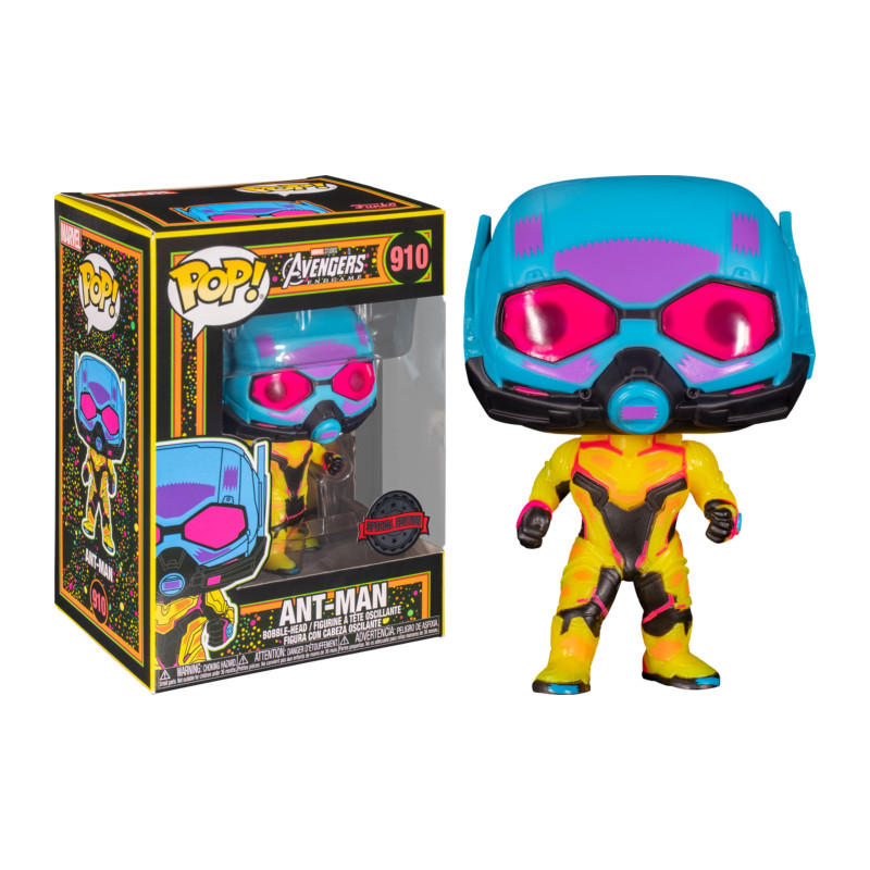 ANT-MAN / BLACKLIGHT / FIGURINE FUNKO POP / EXCLUSIVE SPECIAL EDITION