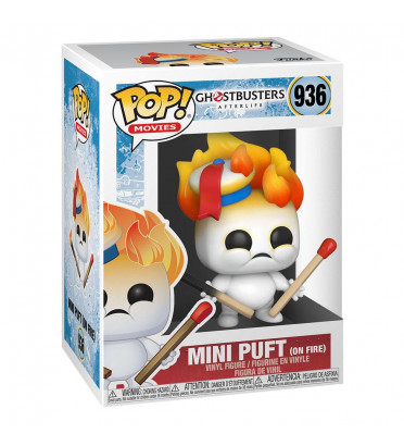 MINI PUFT ON FIRE / GHOSTBUSTERS AFTERLIFE / FIGURINE FUNKO POP