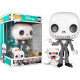 JACK SKELLINGTON WITH ZERO SUPER OVERSIZED / LETRANGE NOEL DE MR JACK / FIGURINE FUNKO POP / EXCLUSIVE SPECIAL EDITION / GITD