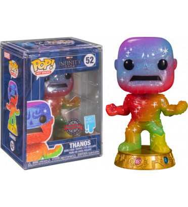 THANOS RAINBOW ARTIST SERIES WITH POP PROTECTOR / INFINITY SAGA / FIGURINE FUNKO POP / EXCLUSIVE SPECIAL EDITION