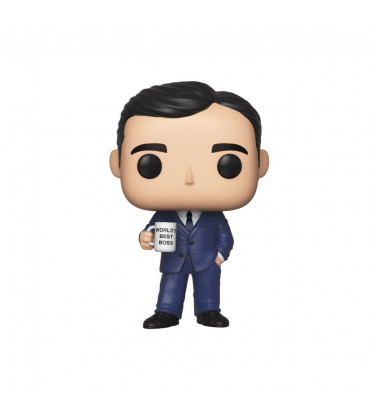 MICHAEL SCOTT AVEC MUG / THE OFFICE / FIGURINE FUNKO POP