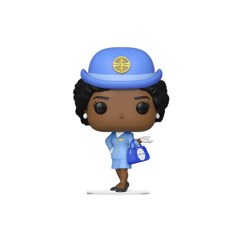 STEWARDESS WITH BLUE BAG / PAN AM / FIGURINE FUNKO POP