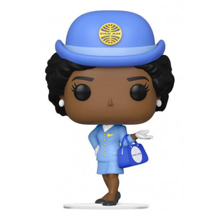 STEWARDESS WITH BLUE BAG / PAN AM / FIGURINE FUNKO POP